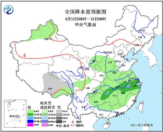 今明两天雨水势力减弱 气温回升 适宜外出游玩赏春